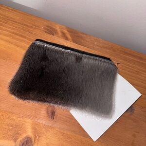 Seal skin coin purse